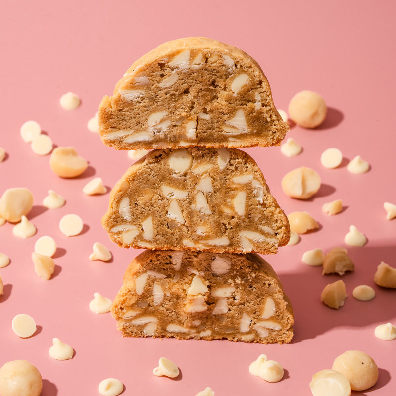 White chocolate macadamia (no filling)